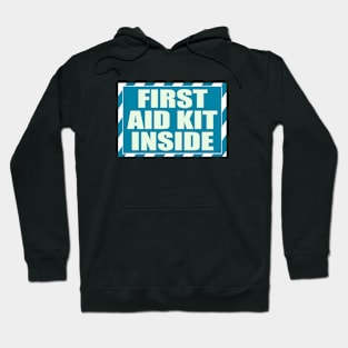 First Aid Kit Inside Sticker, Self Adhesive First Aid Kit Industrial Hoodie